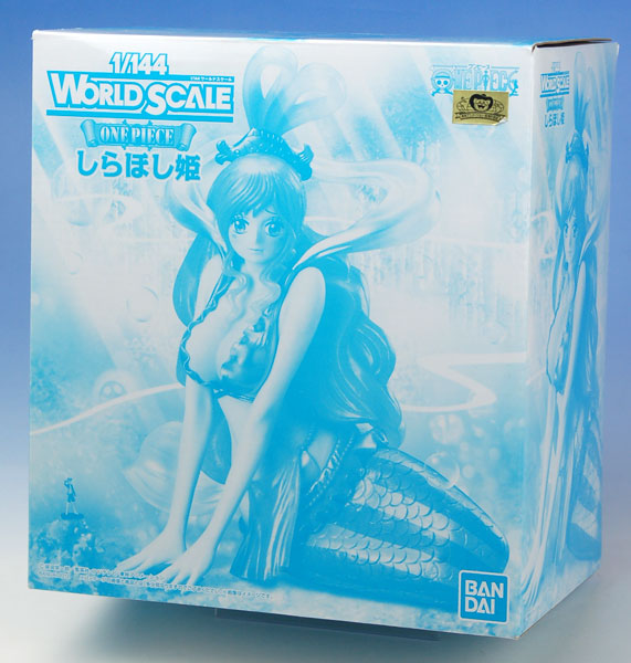 中古】(本体A/箱B)WORLD SCALE ONEPIECE しらほし姫 1/144 完成品フィギュア  (プレミアムバンダイ限定)[バンダイ]《発売済・在庫品》