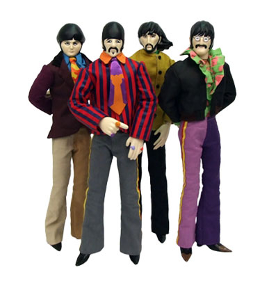ビートルズ/イエロー・サブマリン　フィギュア　4 体セット/マクファーレン社製 The Beatles Vintage 1999 McFarlane Toys Yellow Submarine