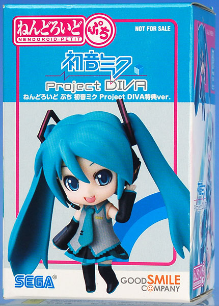 【中古】ねんどろいどぷち 初音ミク Project DIVA 特典ver.（PSP 初音ミク -Project DIVA- 初回限定特典）[セガ]