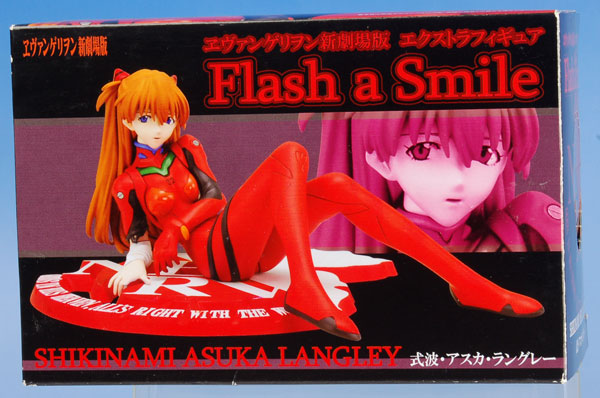 【中古】ヱヴァンゲリヲン新劇場版 エクストラフィギュア Flash a Smile 式波・アスカ・ラングレー(プライズ)[セガ]