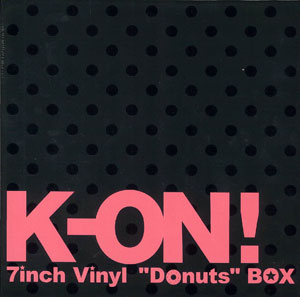 レコード】 K-ON！(けいおん) 7inch Vinyl “Donuts” BOX[ポニーキャニ ...