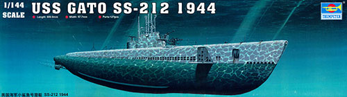 1/144 米海軍ガトー級潜水艦 SS-212/1944 プラモデル（再販
