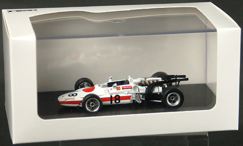 レジンモデルカー 1/43 Honda RA302 France GP 1968[EBBRO]《在庫切れ》