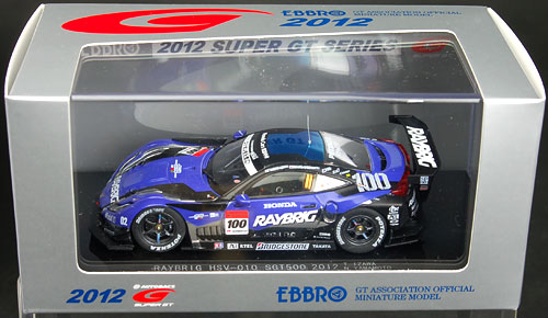 モデルカー 1/43 RAYBRIG HSV-010 SUPER GT500 2012 No.100[EBBRO