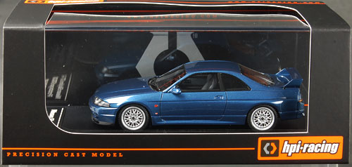 希少【hpi】日産 スカイライン GT-R R33 プロトタイプ ブルー