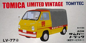 トミカリミテッド ヴィンテージ TLV-77d スバルサンバー （東芝
