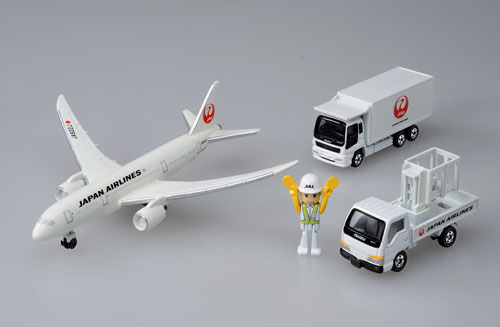 トミカ ギフト／JAL スーパーリゾート・エキスプレスセット／箱付／空港車輛４台 トミカスーパーリゾート・エクスプレスセット