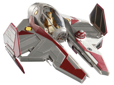 【国内正規版・極美品】SW オビワン ジェダイ スターファイター EP2 当時物 スターウォーズ イージーキットPocket オビ＝ワン ジェダイ スター