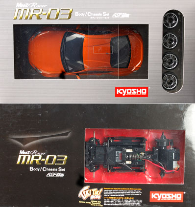MINI-Z Racer MR-03N-RM ボディ/シャシーセット TOYOTA 86 メタリック