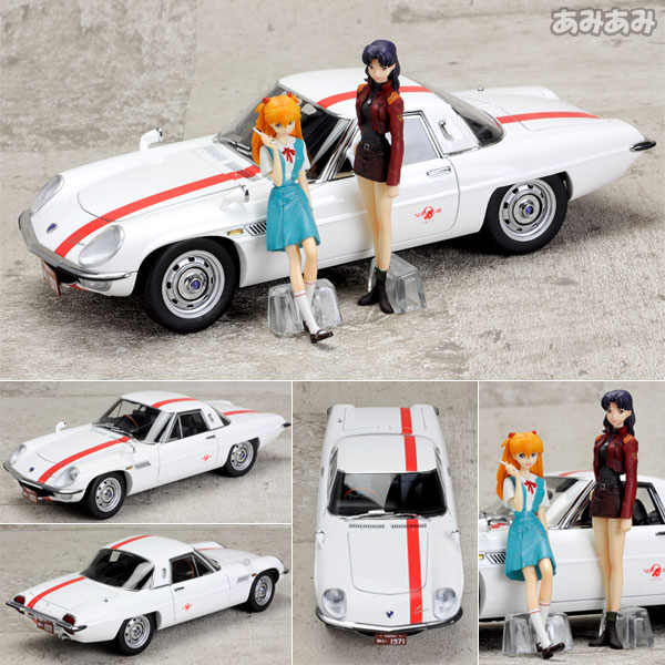 ヱヴァンゲリヲン新劇場版 1/18 NERV官用車(作戦部1課管轄) 完成品