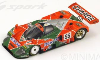 スパーク レジンモデル 1/43 マツダ 787B 1991年 ル・マン24時間 優勝 ＃55 V.Weidler/J.Herbert/B.Gachot[国際貿易]《在庫切れ》
