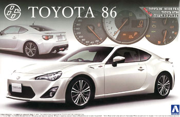 1/24 ザ・ベストカーGT No.100 TOYOTA FT86 ’12 プラモデル（再販）[アオシマ]《在庫切れ》