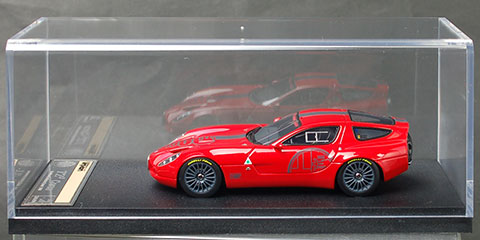 ハンドメイド モデルカー 1/43 アルファロメオ TZ3 コルサ グッドウッド 2010[メイクアップ]《在庫切れ》