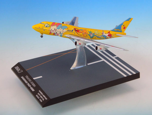 全日空商事 1/200 ANA B747-400D ピカチュウジャンボ 全日空商事 1/400