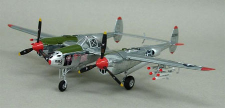 ダイキャストエアプレーンモデル 1 72 P 38j U S f 49fg 9fs R ボング少佐機 マージ993 スカイガーディアンズ 在庫切れ