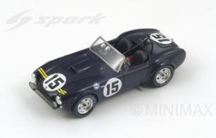 スパーク レジンモデル 1/43 A.C. コブラ No.15 セブリング 12時間レース 1963 D. Gurney - P. Hill[国際貿易]《在庫切れ》