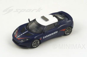 スパーク レジンモデル 1/43 ロータス エヴォーラ S “カラビニエリ”[国際貿易]《在庫切れ》