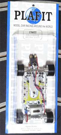 トライデント 1/24プラモデルカー用 スロットカーシャシー 完成品[トライデント]《在庫切れ》