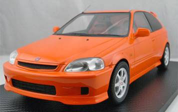 AmiAmi [Character & Hobby Shop] | 1/18 HONDA Civic Type-R (EK9) Orange