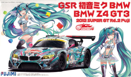 1/24 GSR 初音ミク BMW (BMW Z4 GT3) 2012 SUPER GT Rd.2 Fuji 