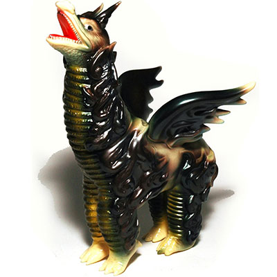 マルサンのソフト怪獣シリーズ ドドンゴ450 ブラックブラウン