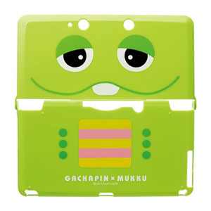 3DS LL用 ガチャピン×ムック プロテクトケース【ガチャピン】[サイバー