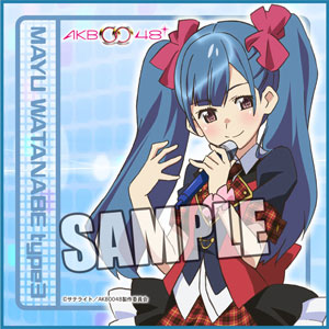 TVアニメ AKB0048 マイクロファイバーミニタオル 3型目 渡辺麻友