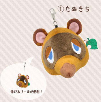 パスケース】とびだせ どうぶつの森 たぬきち[三英貿易]《在庫切れ》