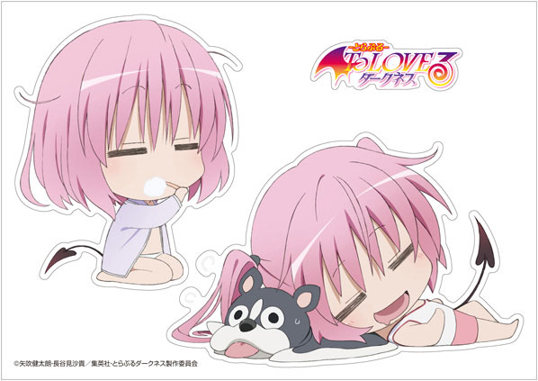 To LOVEる とらぶる ダークネス　抽選　懸賞　スマホスタンド　ナナ　モモ To LOVEる -とらぶる- ダークネス」アクリルスマホスタンド②