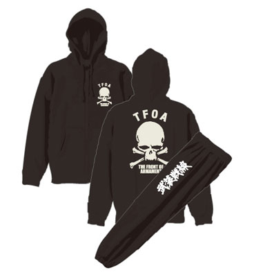 クローズ＆WORST ［BSF］TFOA 7th Skull st スウェットセットアップ/ブラック-L[CYP]《在庫切れ》