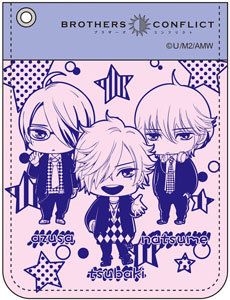 BROTHERS CONFLICT(ブラザーズコンフリクト) パスケース 梓＆椿＆棗
