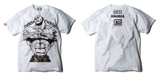 reversal 刃牙　ジャックハンマー　Tシャツ ジャック・ハンマー x reversal TEE Tシャツ(rvddw DOUBLE