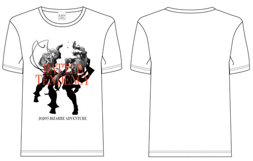 ジョジョの奇妙な冒険 ジョセフ＆シーザー Tシャツ ホワイトS[スリーシックスティ]《在庫切れ》