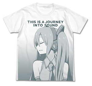 初音ミク CHAN×CO ver. JOURNEY Ｔシャツ/ホワイト-XL（再販）[コスパ]《在庫切れ》