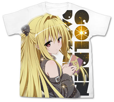 To Loveる　トラブル　Tシャツ　当選品　激レア To Loveる -とらぶる- ダークネス 金色の闇 フルグラフィックTシャツ