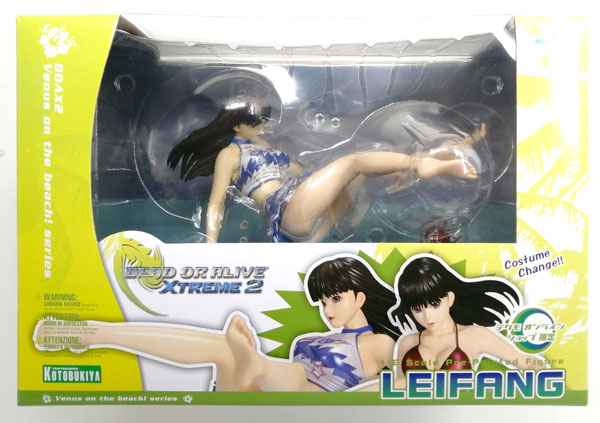 【中古】DOAX2 Venus on the beach！ レイファン 1/6 完成品フィギュア(テクモオンライン限定)[コトブキヤ]