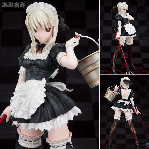 とれたて!ほびーちゃんねる限定 セイバーオルタ メイドVer. Fate/hollow ataraxia(フェイト/ホロウ アタラクシア) 1/6 完成品 フィギュア アルター