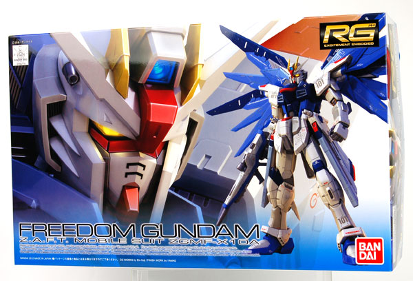 【中古】RG(リアルグレード) 1/144　フリーダムガンダム エクストラフィニッシュVer. プラモデル（ガンプラEXPOワールドツアージャパン2012限定）[バンダイ]