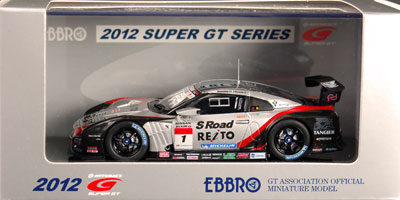 1/43 S Road REITO MOLA GT-R Low Down Force SUPER GT500 2012 No.1