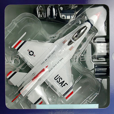 ダイキャスト 1/72 F-16C サンダーバーズ[ホビーマスター]《在庫