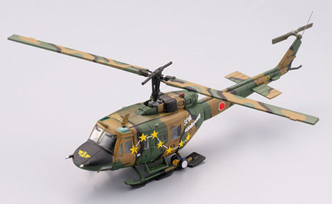 技MIX 航空機シリーズ HC109 陸上自衛隊 UH-1J 第7飛行隊(丘珠駐屯地)創隊50周年記念塗装機[トミーテック]《在庫切れ》