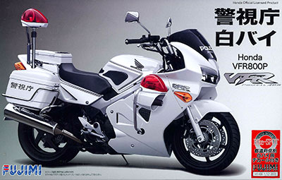 1/12 バイクシリーズ SPOT Honda VFR800P 白バイ 白バイ用デカール付
