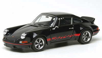 ハンドメイド モデルカー 1/43 ブラック ポルシェ 911 カレラ RSR 2.8 1973[メイクアップ]《在庫切れ》