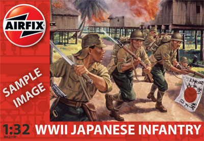 日本軍 1/32 WWII 日本軍歩兵 プラモデル（再販）[エアフィックス