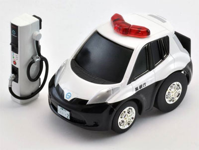チョロQ zero Z-09d 日産リーフ（パトカー）[トミーテック]《在庫切れ》