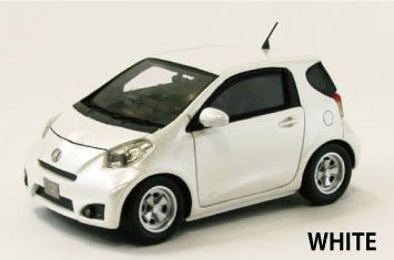 エブロ 1/43 トヨタ iQ ホワイト 1/43 TOYOTA IQ ホワイト[EBBRO]《在庫切れ》