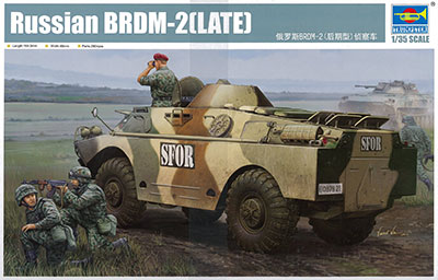 1/35 ソビエト軍 BRDM-2 後期型 “デドコフ2” プラモデル