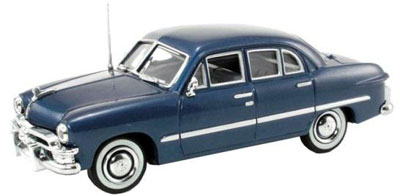 アメリカンヘリテイジモデル 1/43 1950 Ford 4-Door Sedan (Bimini Blue Poly)[ガリバー]《在庫切れ》