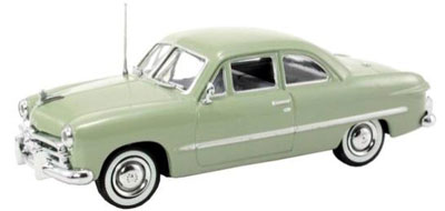 アメリカンヘリテイジモデル 1/43 1949 Ford 2-Door Sedan (Seamist Green)[ガリバー]《取り寄せ※暫定》
