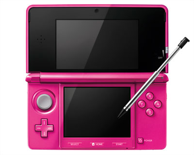 任天堂Nintendo ニンテンドー3DS 本体　グラスピンク 任天堂（Nintendo） 3DS 本体 中古 付属品完備 ニンテンドー3DS グロス